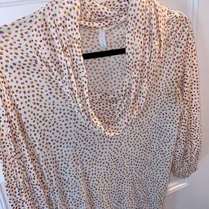 Anthropologie cowl neck top